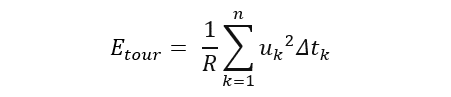 Formule utilisée pour trouver l'énergie